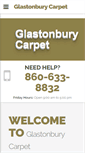 Mobile Screenshot of glastonburycarpet.com